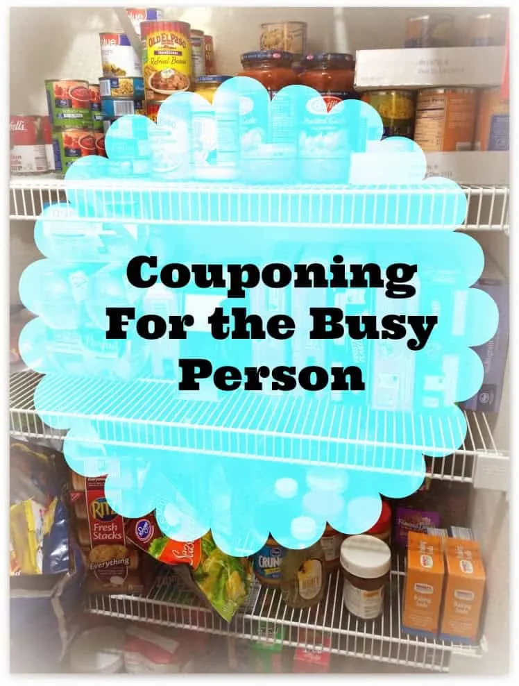 Couponing For the busy person #Coupon