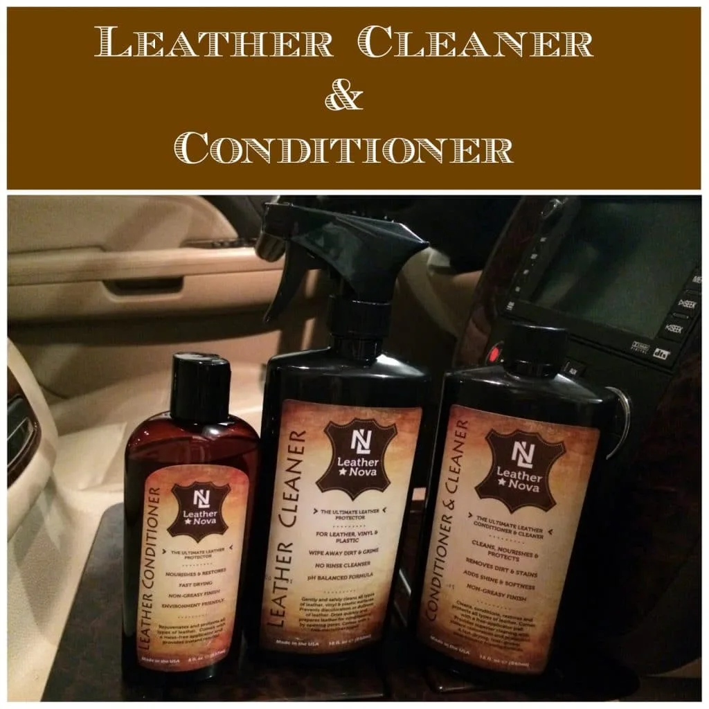 Leather Cleaner and Conditioner, Instanatural, Leather Nova
