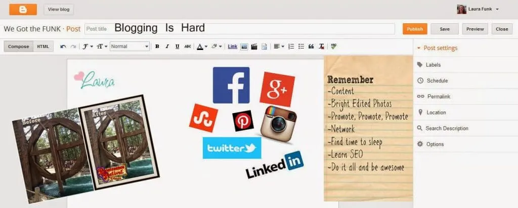 Blogging is hard, realities of blogging, Is blogging hard