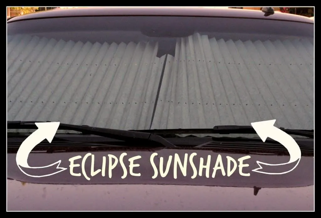 windshield car sun shade Eclipse Sunshade