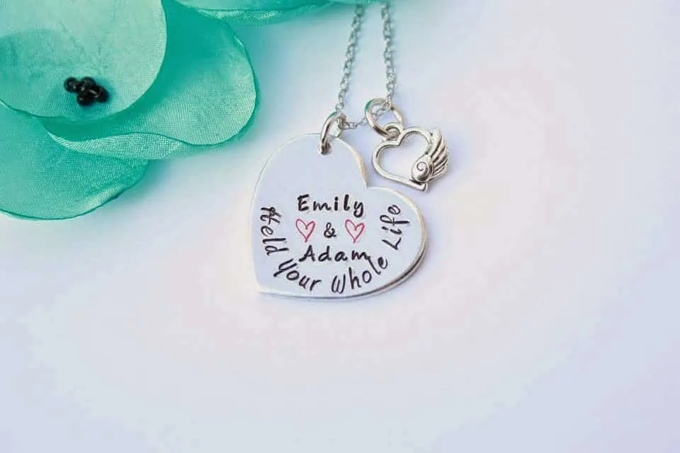 Held Your Whole Life, review, Infant and Pregnancy loss jewelry. 