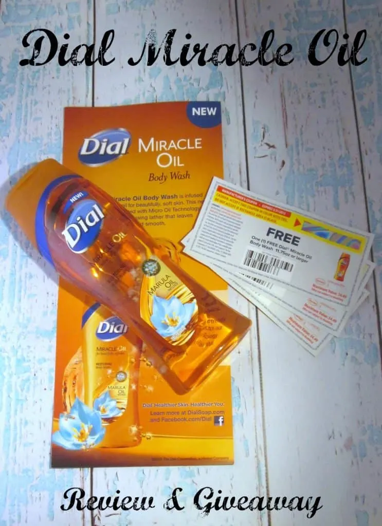 Dial Body Wash Miracle Oil Giveaway Dial Body Wash Miracle Oil Giveaway