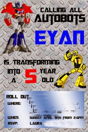 Transformer party, Transformer party ideas, Optimus Prime Party, Bumblebee Party,