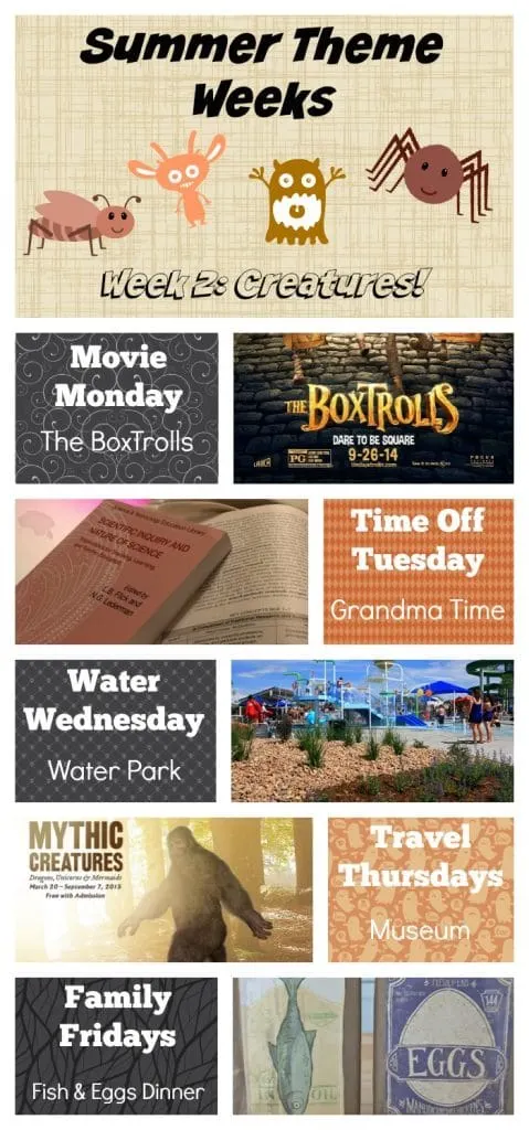 Creatures Summer Theme Week Summer Theme weeks, BoxTroll Recipes, Deviled Egg Recipe, yogurt biscuit recipe.