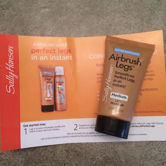 Sally Hansen's Airbrush Legs, Leg make up, Influenster products, Self tanner make up Sally Hansen's Airbrush Legs, Leg make up, Influenster products, Self tanner make up