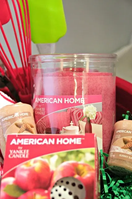 Holiday Welcome Basket, Adult Goodie Bags, American Home&trade; by Yankee Candle&reg;, #LoveAmericanHome, Silhouette card designs
