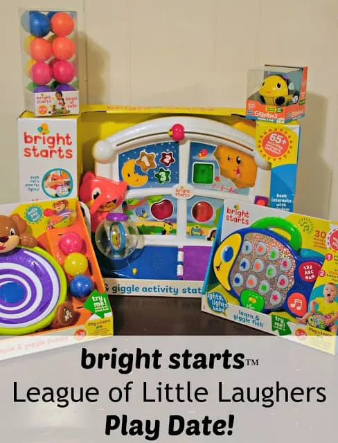 Bright Starts Play Date, League of Laughers Play Date, LOLL Play Date, #BrightStarts, #BabyLOLL