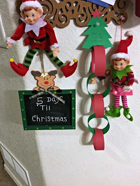 Elf on the shelf ideas, elf on the shelf naughty list, elfs on the shelf steal the tree, elf on the shelf easy ideas for kids, elf on the shelf