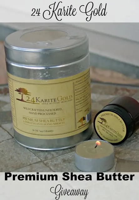 Shea Butter Giveaways, 24 Karite Gold Shea Butter, Shea Butter Reviews, 