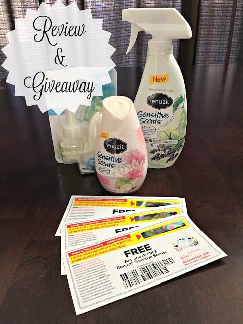 Renuzit Sensitive Scents #Giveaway