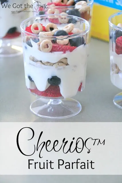 #GiveABox, ad, Mom, Fruit Parfait, Peanut Butter Chocolate Chip Breakfast Bars, Honey Nut Cheerios&trade; Cream Cheese Cinnamon Muffins, Recipes,
