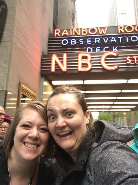 Observation deck at NBC Studios