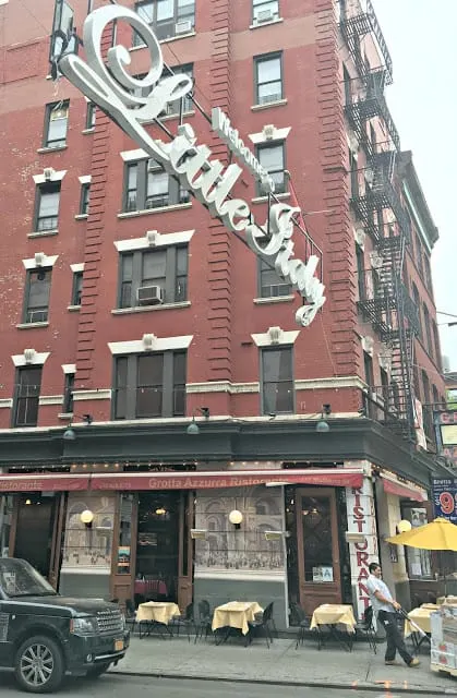Little Italy in New York City