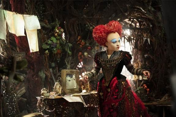 Alice Through the Looking Glass Review, Alice Through the Looking Glass Pictures, Pink Alice through the looking glass. 