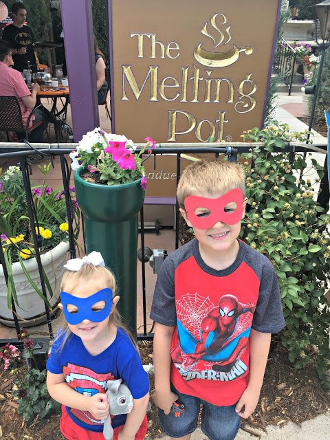 The Melting Pot Events, The Melting Pot Events for Kids, The Melting Pot Superhero Sundays, The Melting Pot Fondue Fairytale, The Melting Pot Littleton Colorado