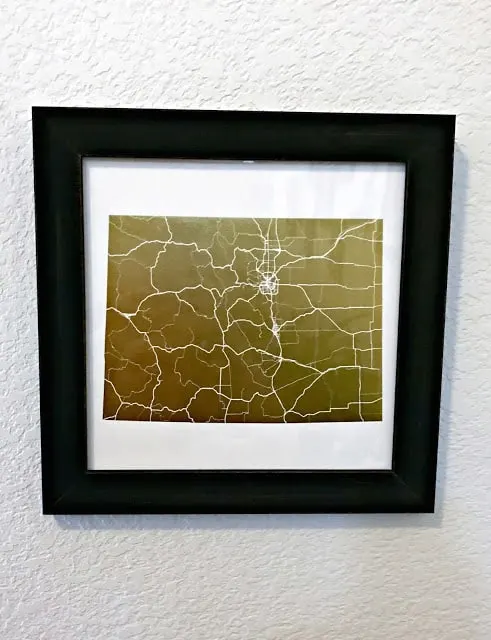 Minted, Minted Foil Art review, Minted Deals, Minted Coupons, Minted for Colorado, Minted Colorado Foil Print