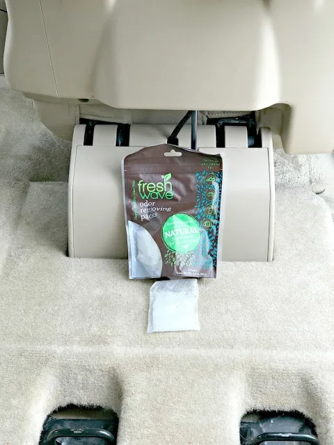 How to freshen up your car naturally, safe ways to freshen up your air, care about your air campaign, fresh wave review, Fresh Wave giveaway, Fresh Wave Odor Removing products, How to freshen up your car, How to clean your vehicle easy