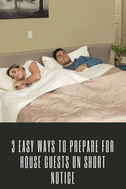 How to prepare for house guests on short notice, easy ideas to get ready for house guests, must haves for house guests, how to host people at your home, bestway airbed, saluspa giveaway 2017, automatically inflating air bed, air mattress that stays inflated, air mattress that monitors air pressure