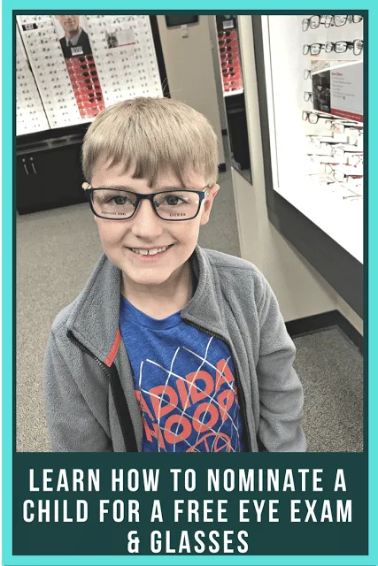 Visionworks Lets Go See Program, free eye exam and glasses for kids, program for underprivileged kids for eye exams and glasses, free glasses for kids, nominate an organization for free eye exams and glasses, davis vision,