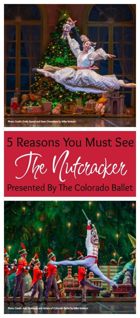 Colorado Ballet Nutcracker 2017 Review, What to expect from The Nutcracker, Is the nutcracker for little kids, 5 reasons you must see the nutcracker, Colorado blogger, Denver blogger, Colorado social influencer,