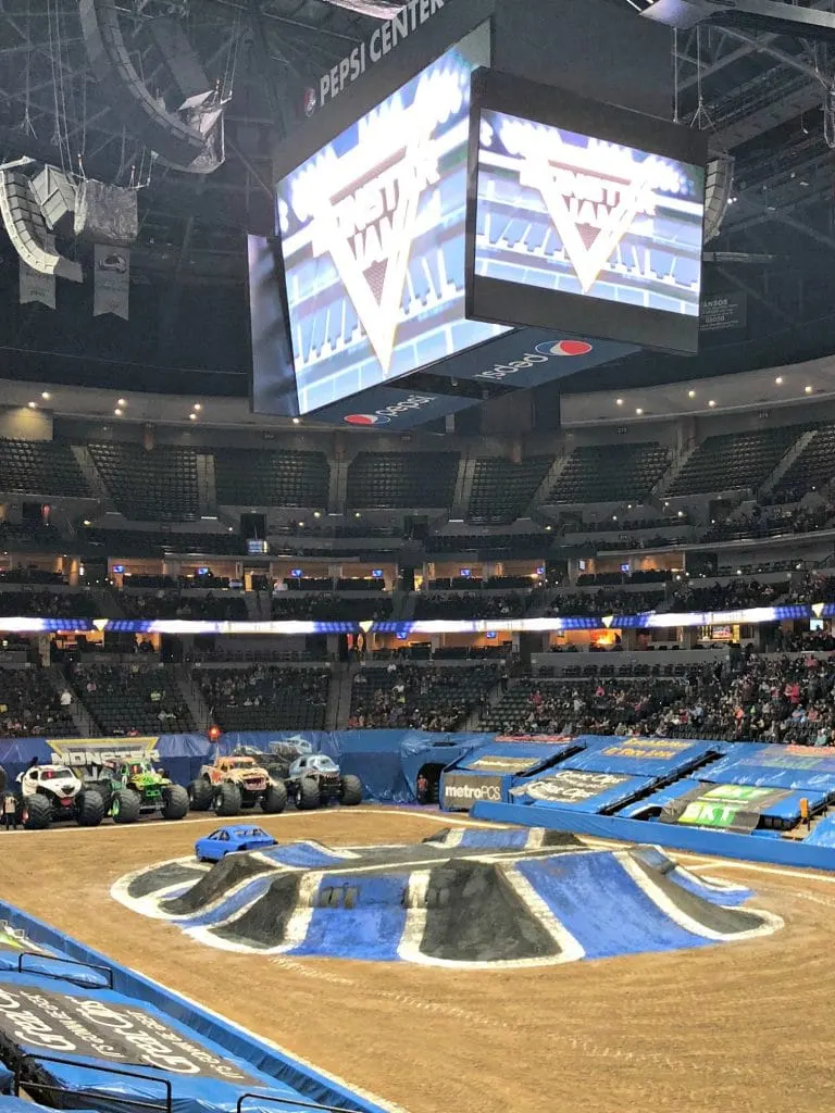 Family fun night at Monster Jam, Monster Jam Denver, Monster Jam, Pictures from Monster Jam, Enjoying Monster Jam, What is Monster Jam