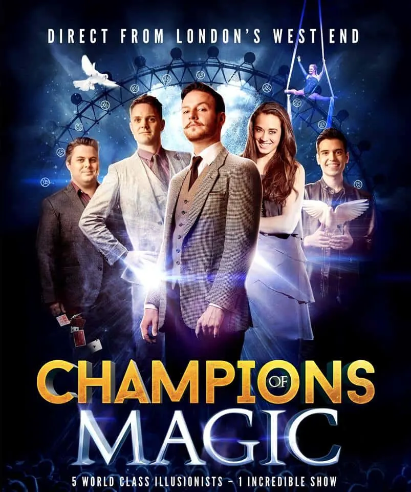 Champions of Magic is coming to Denver, want tickets? Looking for a discount code for Champions of Magic? Want to win Champions of Magic tickets? Everything you need to know about this hit UK show is in this post!