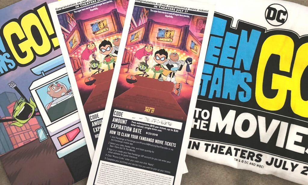 Teen Titans Go To the Movies Giveaway, Teen Titans Go movie review, Teen Titans Go movie ticket giveaway, Movie Ticket giveaway 2018
