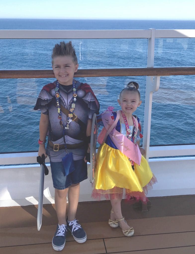 Kids on Disney Cruise