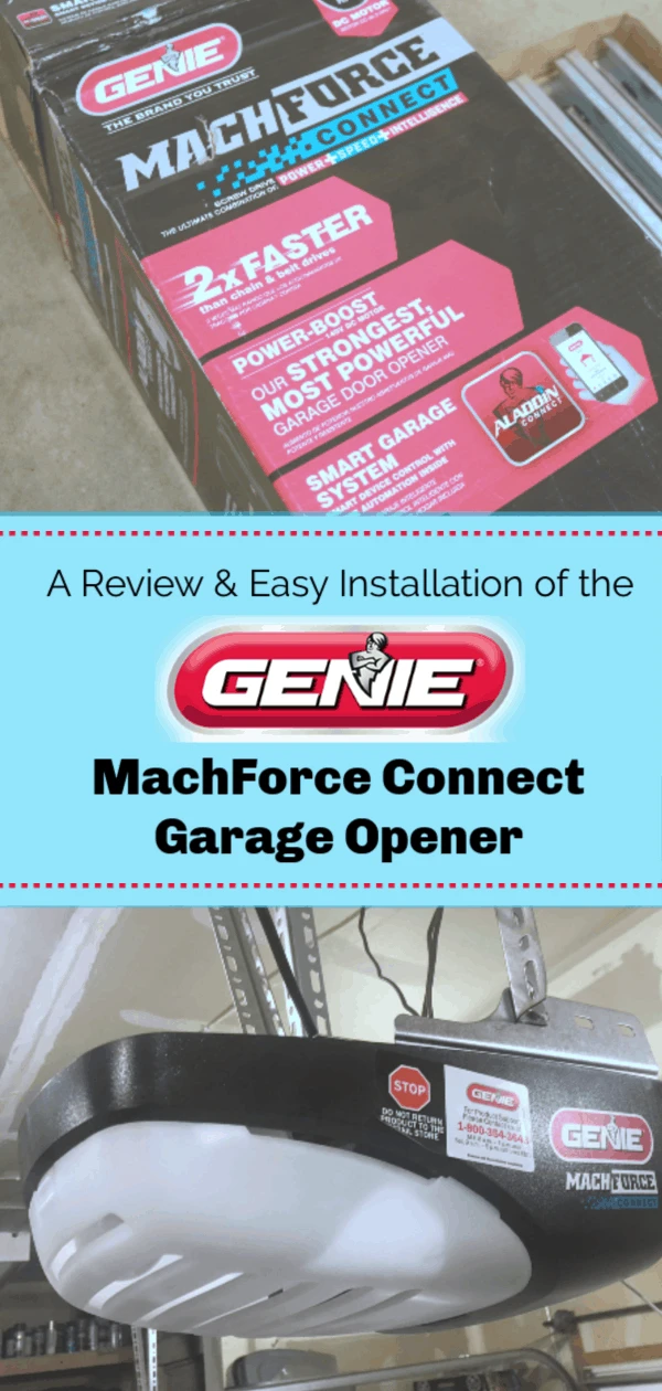 Genie MachForce Connect, Genie MachForce Connect Garage Door Opener Review, How to Install Genie MachForce Connect, Installation video of Genie MachForce Connect, Features of Aladdin Connect