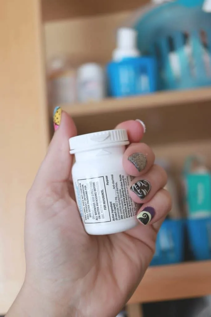 Medication Safety Tips, how to childproof your medicine cabinet, easy medicine cabinet organization, how to talk to your kids about drugs, effects of loperamide, teenagers using loperamide as opiate 