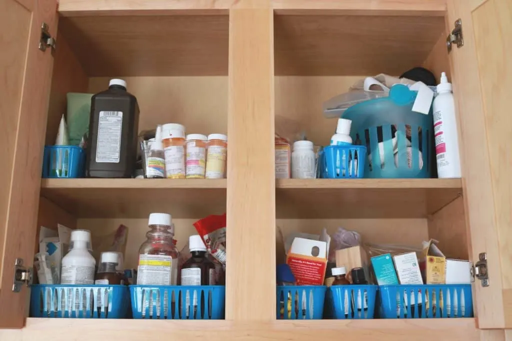Medication Safety Tips, how to childproof your medicine cabinet, easy medicine cabinet organization, how to talk to your kids about drugs, effects of loperamide, teenagers using loperamide as opiate 