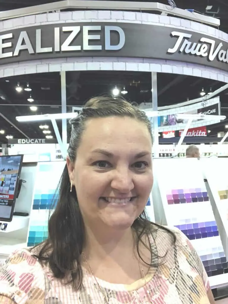 True Value EasyCare Ultra Premium Paint, Woodland bathroom makeover, simple bathroom makeover, allergy friendly paint, asthma friendly paint, asthma and allergy certified paint, paint with low VOC's, best paint for pregnant women