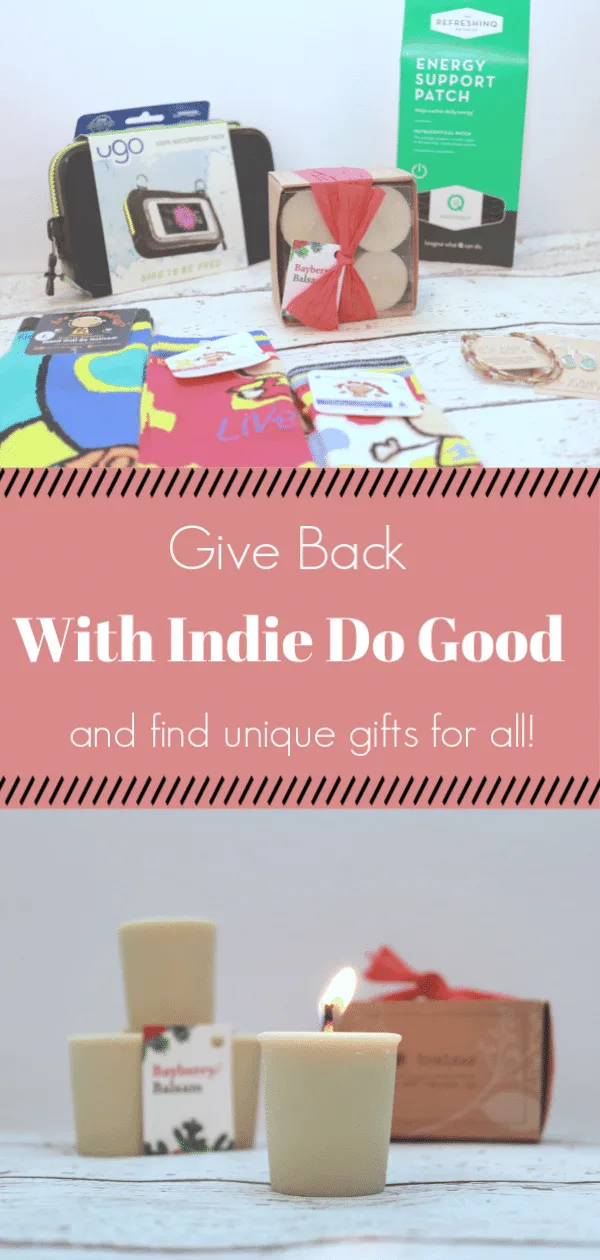 Indie Do Good, Giving back, Companies that give back with purchase, how to easily give back this holiday season, products that donate to charity, Companies that donate to charity