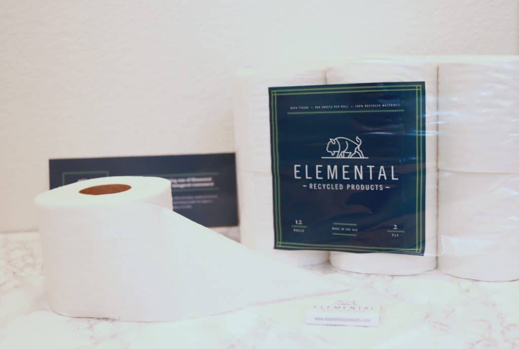 Elemental Recycled Toilet Paper, Elemental Recycled Toilet Paper giveaway, Recycled toilet paper facts, recycled toilet paper, sustainable toilet paper, rv and septic system safe toilet paper
