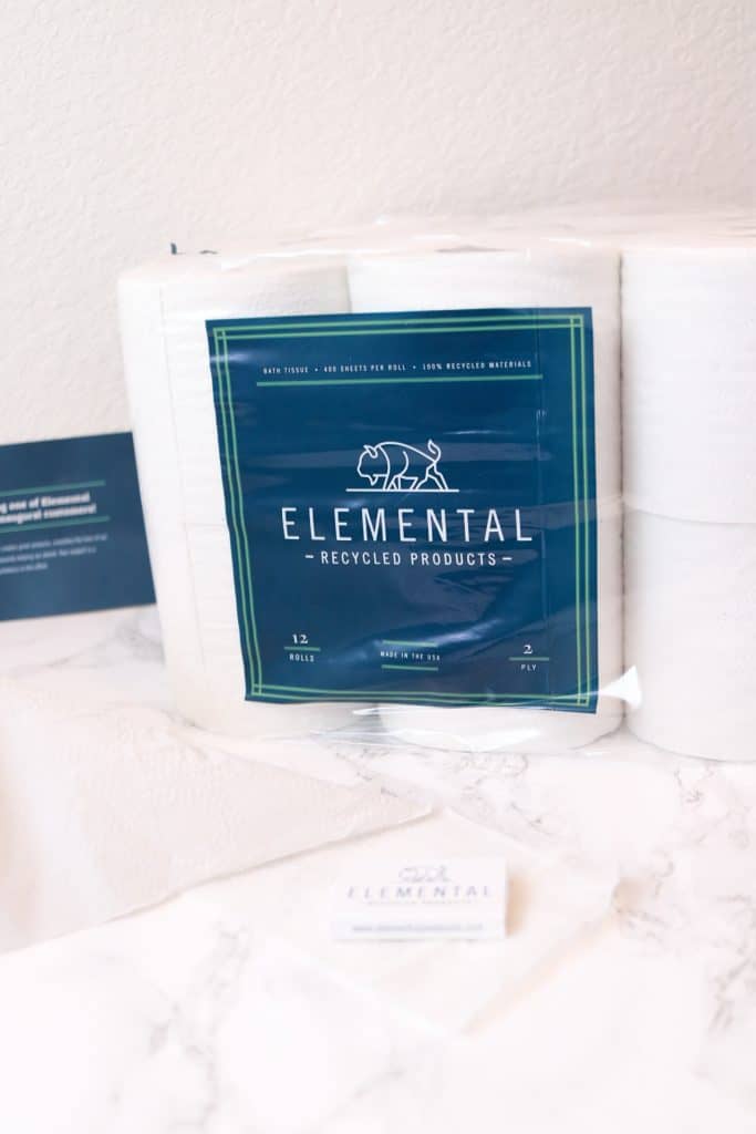 Elemental Recycled Toilet Paper, Elemental Recycled Toilet Paper giveaway, Recycled toilet paper facts, recycled toilet paper, sustainable toilet paper, rv and septic system safe toilet paper