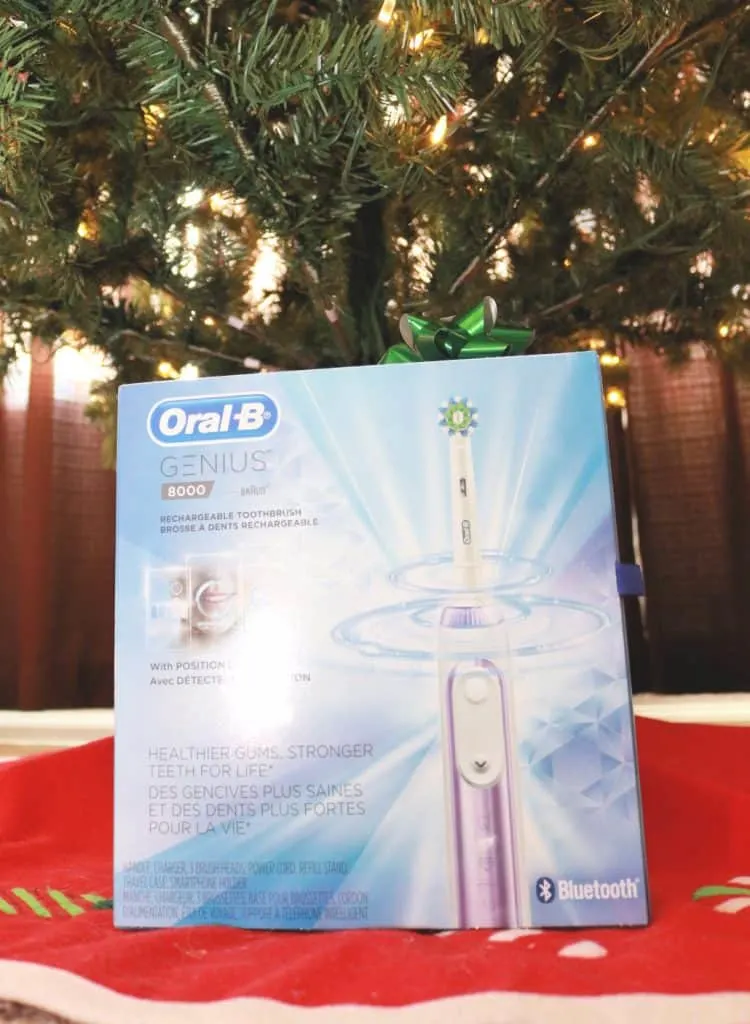 gifting practicality, oral-b genius 8000, rechargeable toothbrush holiday deals, deals on rechargeable toothbrush, practical christmas gifts