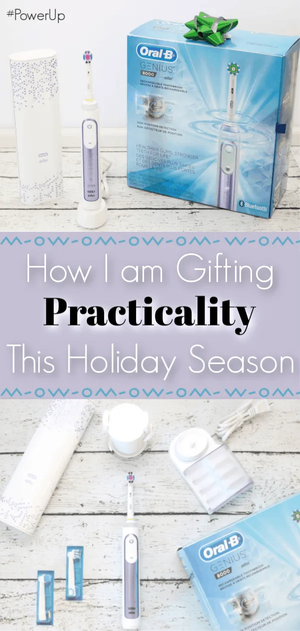 gifting practicality, oral-b genius 8000, rechargeable toothbrush holiday deals, deals on rechargeable toothbrush, practical christmas gifts