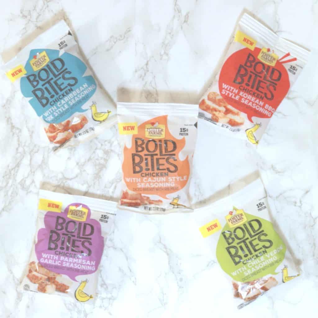 meal prep snacks, how to snack better, healthy snacking options, foster farms bold bites, on the go chicken bites, chicken snacks