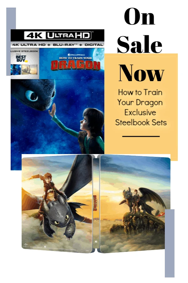 How to Train Your Dragon Steelbook Sets at Best Buy