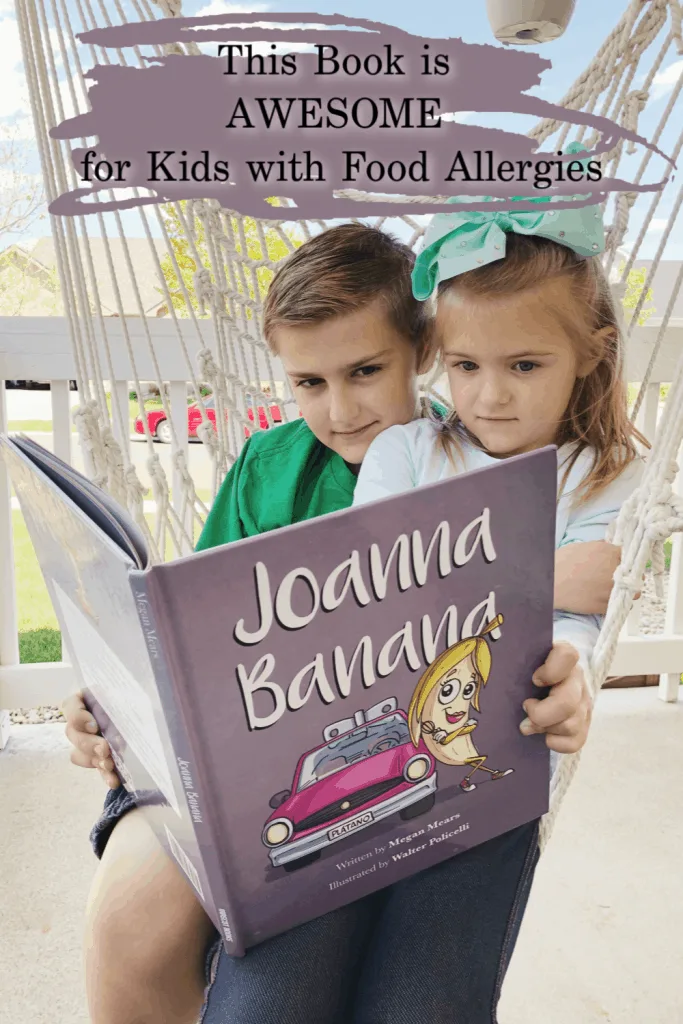 Book for children with food allergies, childrens book for food allergies, best book to explain food allergies to children