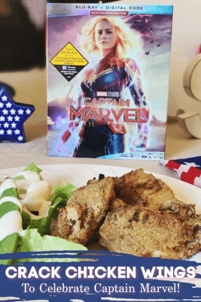 Crack Chicken Wings and Captain Marvel