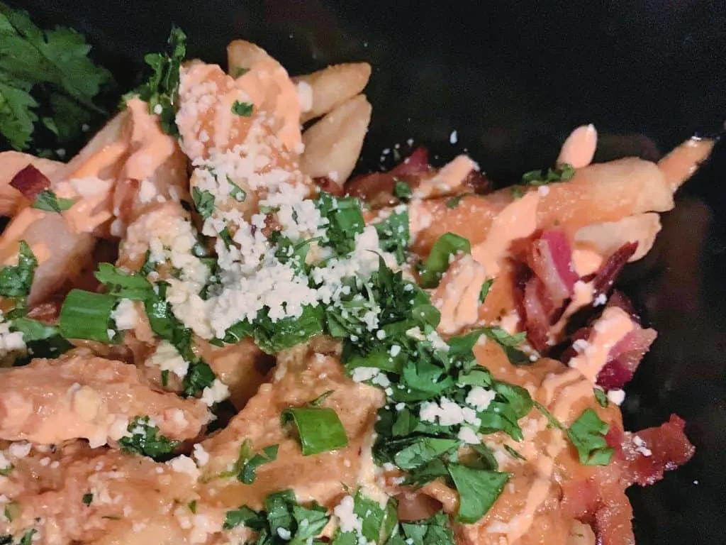 Loaded Fries at the Alamo Drafthouse