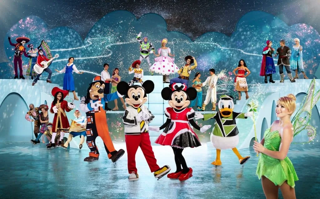 Disney on Ice cast picture
