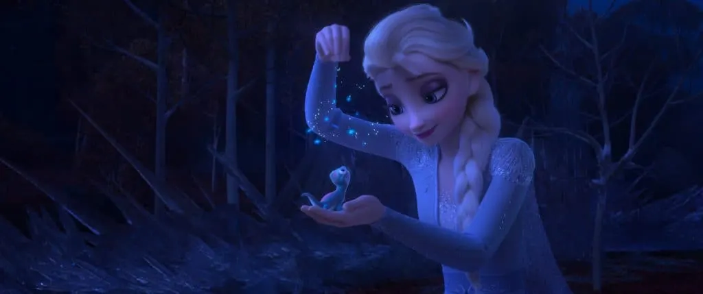 Elsa and Fire Salamander