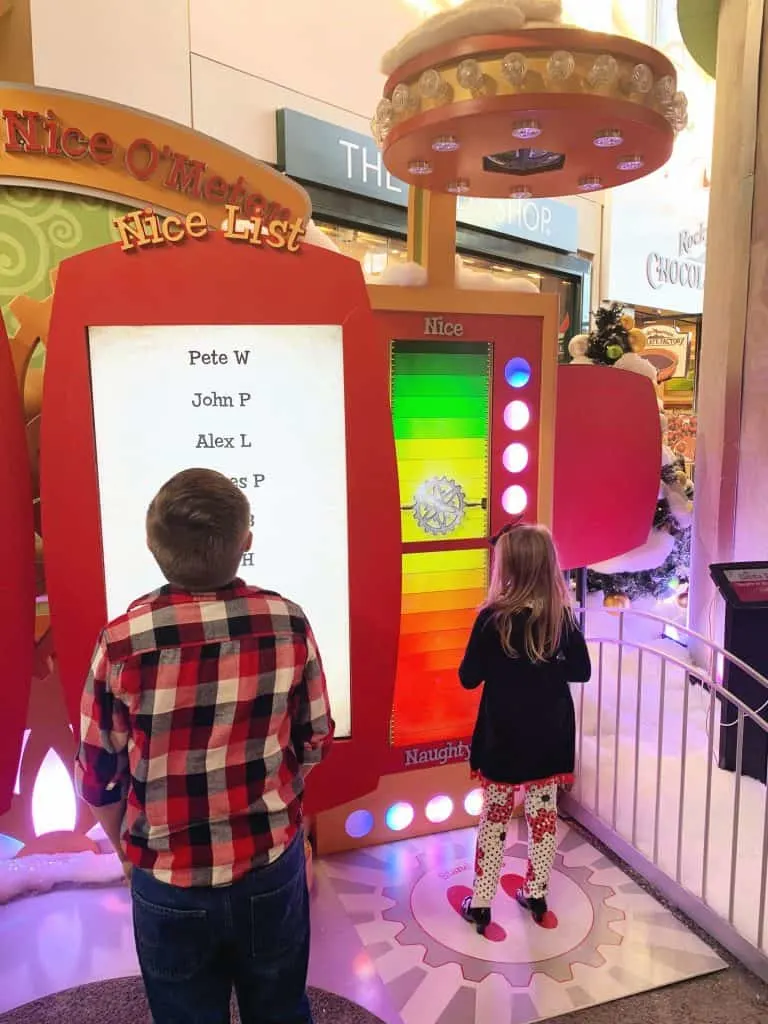 Naughty or Nice O'Meter Santa HQ