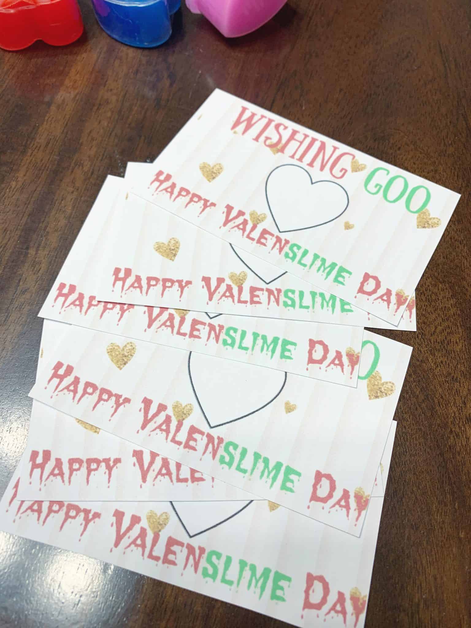 Happy ValenSlime Day Printable Class Valentine's! - We Got The Funk