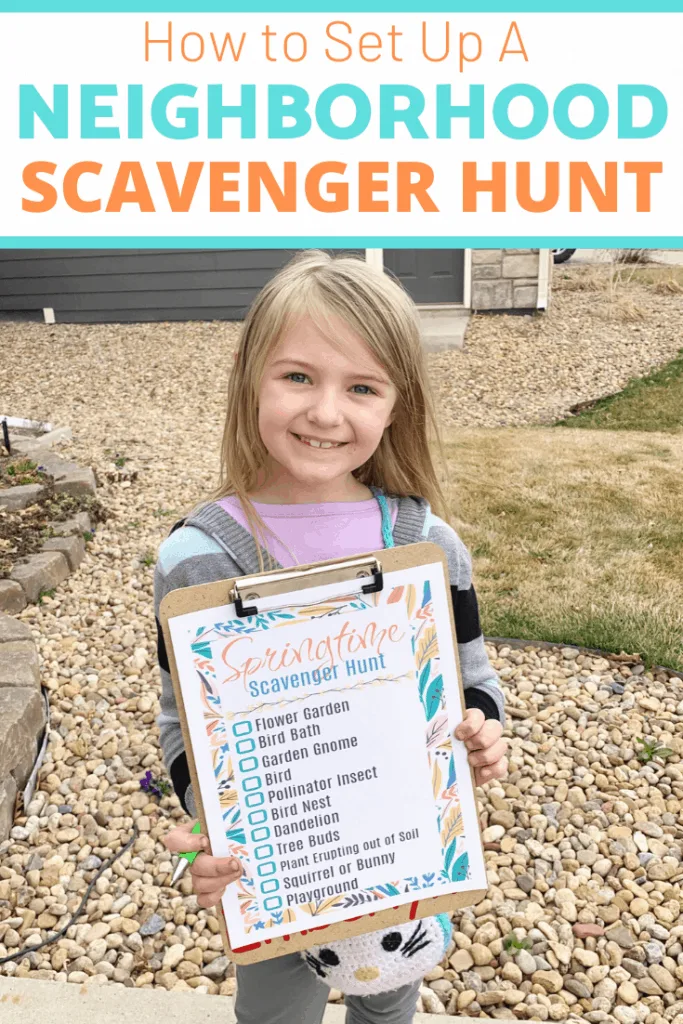 How to Set up a Neighborhood Scavenger Hunt
