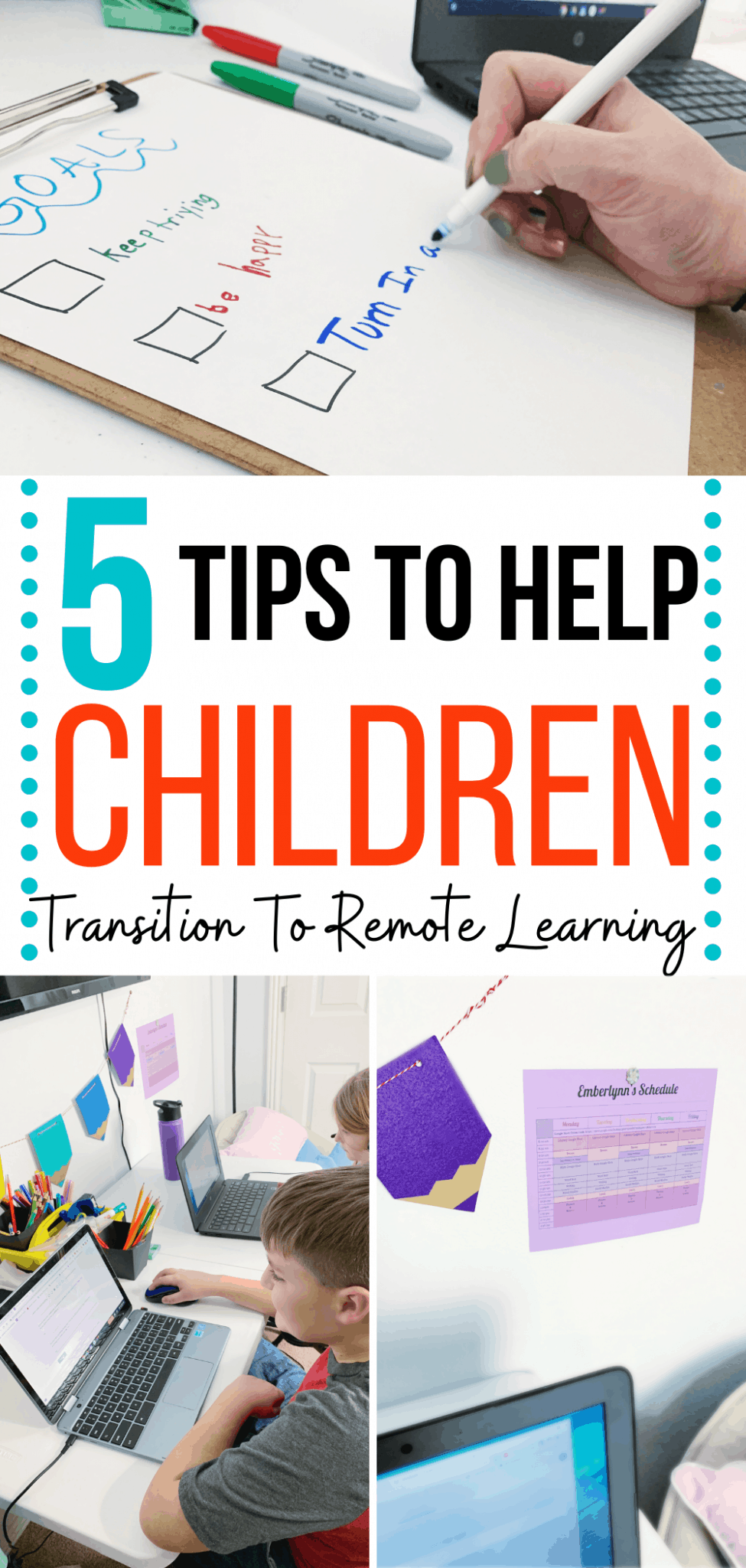 5 Tips to Help Children Transition to Remote Schooling - We Got The Funk