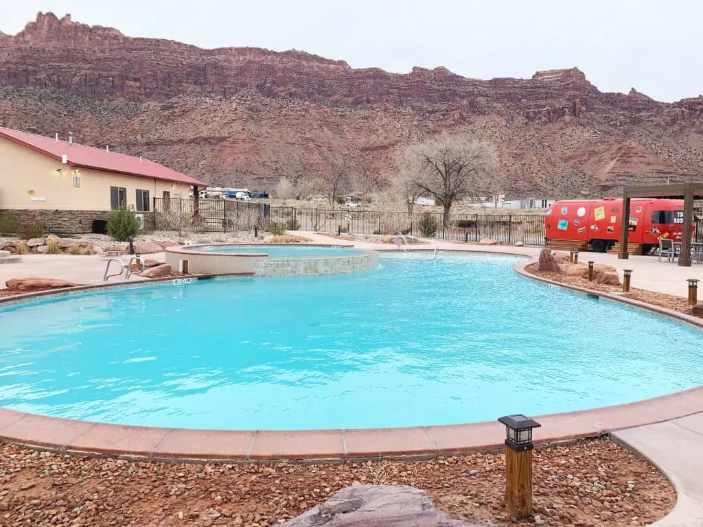 Kampgrounds of America Moab Pool