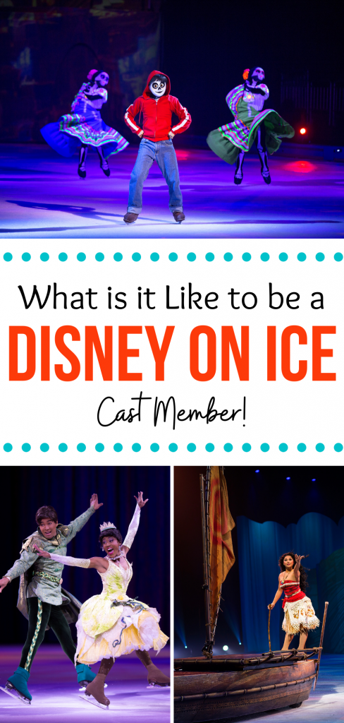 What is it like to be a disney on ice cast member?